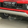 GALLERY: 2015 Mitsubishi Triton VGT in showroom!