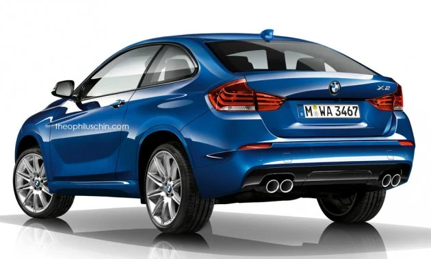 BMW X2 Rear Theo