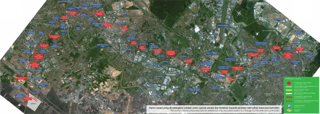 LRT3 proposed route map