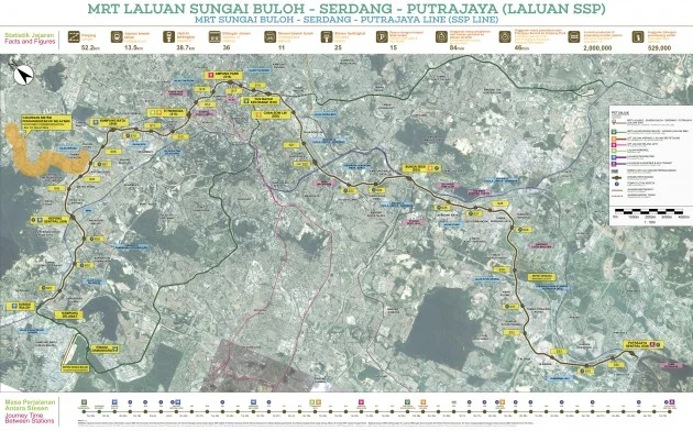 MRT Line 2 SSP Map