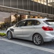 F45 BMW 225xe Active Tourer Plug-in Hybrid debuts