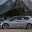 F45 BMW 225xe Active Tourer Plug-in Hybrid debuts