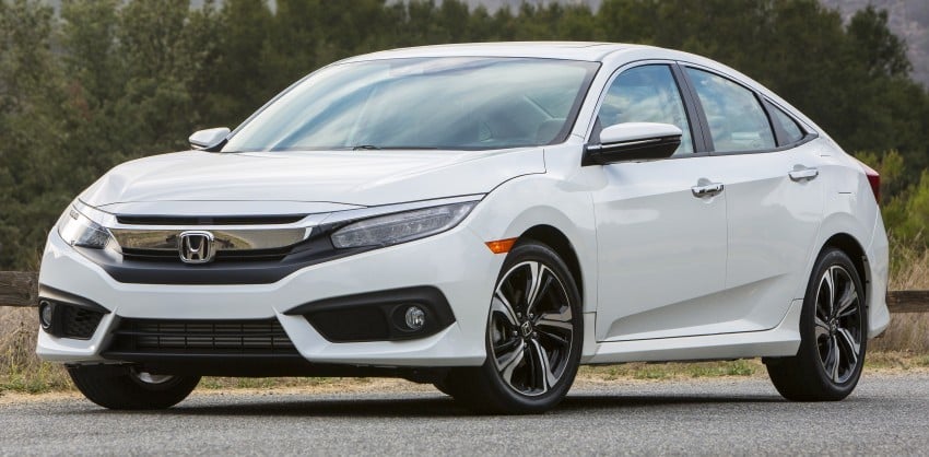 2016 Honda Civic – full technical details on the 10th gen sedan, which benchmarks the 3 Series, C-Class 394147