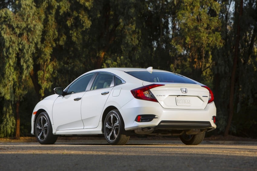 2016 Honda Civic – full technical details on the 10th gen sedan, which benchmarks the 3 Series, C-Class 394148