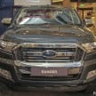 Ford Ranger T6 facelift launched in Malaysia – six variants, 2.2L and 3.2L, priced from RM91.5k
