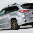 Toyota to show five TRD concepts at SEMA 2015 – Corolla, Camry, Avalon, Highlander, Land Cruiser