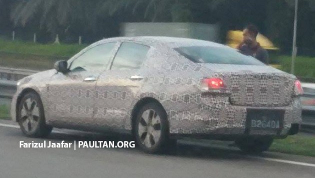 2016 Proton Perdana spyshot