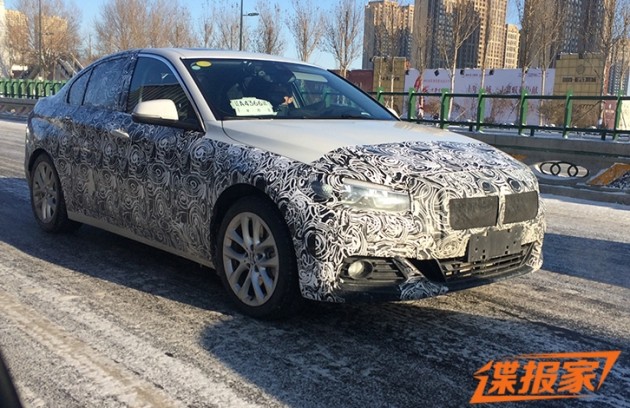 BMW 1 Series China spyshots 1