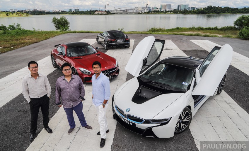 Driven Web Series 2015 #7: million ringgit sports cars – BMW i8 vs Mercedes-AMG GT S vs Jaguar F-Type R 417681