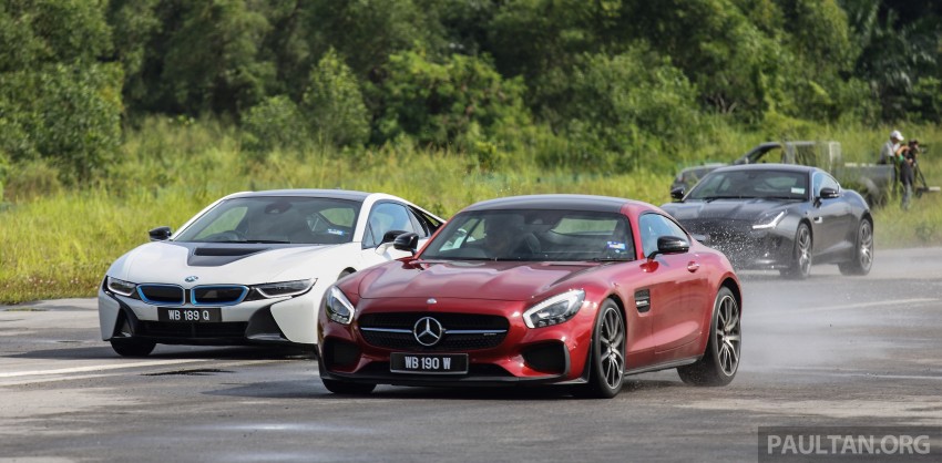 Driven Web Series 2015 #7: million ringgit sports cars – BMW i8 vs Mercedes-AMG GT S vs Jaguar F-Type R 417688