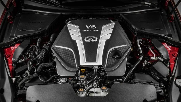 Infiniti's new 3.0-liter V6 twin-turbo engine