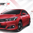 Toyota Corolla Altis updated for the Thai market, ESport Nurburgring Edition gets new bodykit