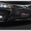 Toyota Corolla Altis updated for the Thai market, ESport Nurburgring Edition gets new bodykit