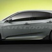 Imej awalan prototaip Honda Civic Hatchback tersebar