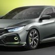 Imej awalan prototaip Honda Civic Hatchback tersebar