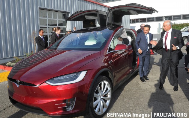 tesla najib visit 1