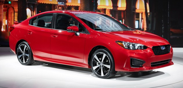 2017 Subaru Impreza sedan 1