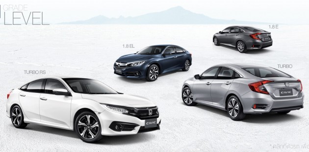 Honda-Civic-Thai-Grades