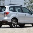 Subaru Forester 2.0i-S officially previewed in Malaysia