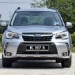 Subaru Forester 2.0i-S officially previewed in Malaysia