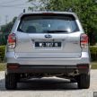 Subaru Forester 2.0i-S officially previewed in Malaysia