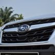 Subaru Forester 2.0i-S officially previewed in Malaysia