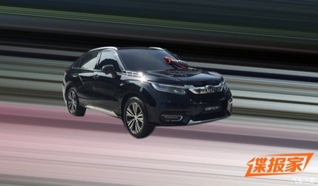 Honda UR-V spyshots 1-4
