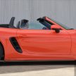 Porsche 718 Boxster launched in M’sia, from RM480k