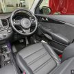 2016 Kia Sorento on display at dealers before launch