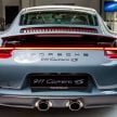 Porsche 911 facelift launched – Carrera, Carrera S and Carrera 4S, new 3.0 litre turbo flat-six, from RM870k