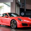 Porsche 911 facelift launched – Carrera, Carrera S and Carrera 4S, new 3.0 litre turbo flat-six, from RM870k