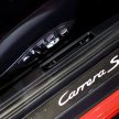 Porsche 911 facelift launched – Carrera, Carrera S and Carrera 4S, new 3.0 litre turbo flat-six, from RM870k
