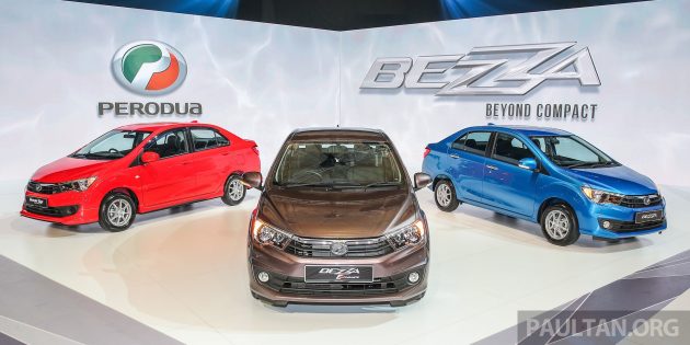 Perodua Bezza Launch Stage