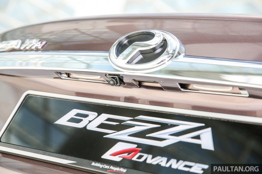 Perodua Bezza –  variant-by-variant equipment list 520143