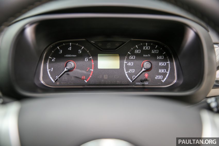 Perodua Bezza –  variant-by-variant equipment list 520158