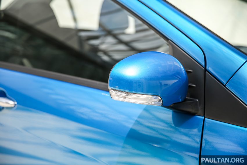 Perodua Bezza –  variant-by-variant equipment list 520013