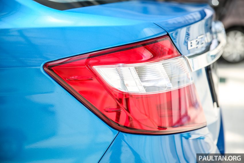 Perodua Bezza –  variant-by-variant equipment list 520027