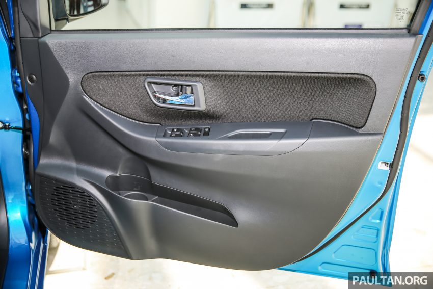 Perodua Bezza –  variant-by-variant equipment list 520056