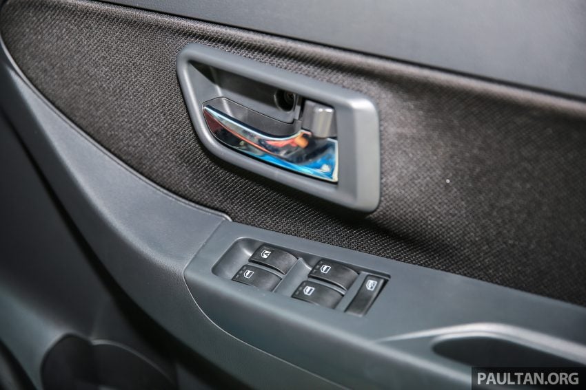 Perodua Bezza –  variant-by-variant equipment list 520057