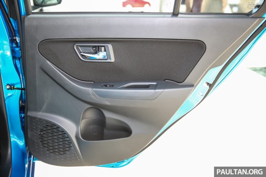 Perodua Bezza –  variant-by-variant equipment list 520058