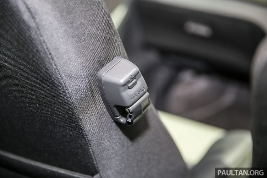 Perodua Bezza –  variant-by-variant equipment list 520060