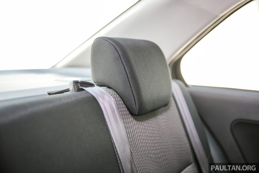 Perodua Bezza –  variant-by-variant equipment list 520061