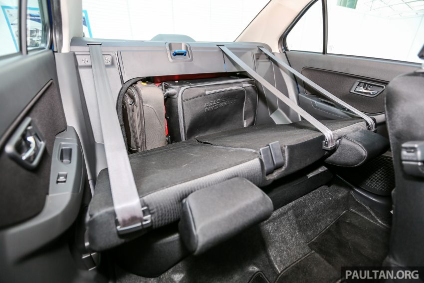 Perodua Bezza –  variant-by-variant equipment list 520076