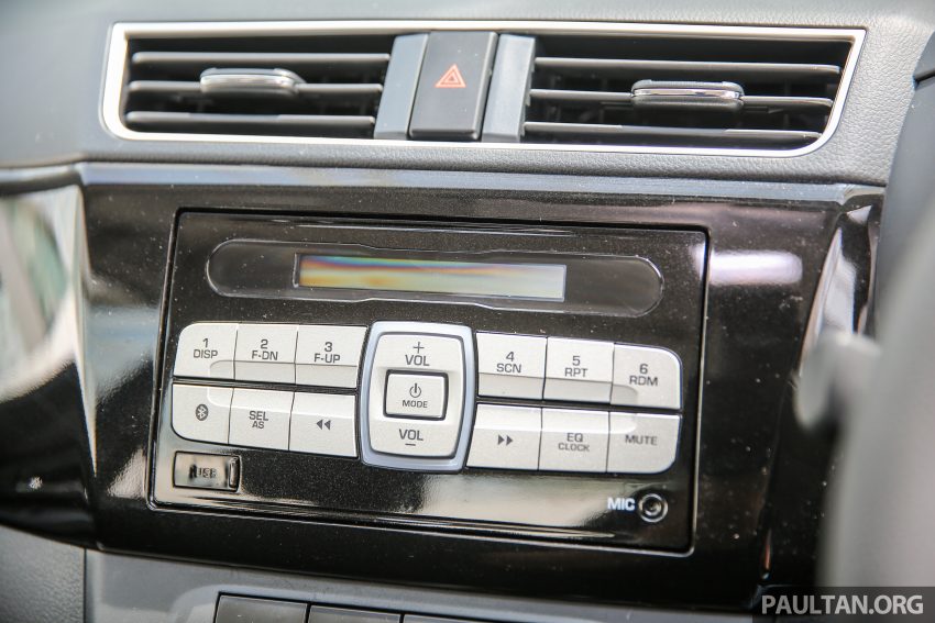 Perodua Bezza –  variant-by-variant equipment list 520047