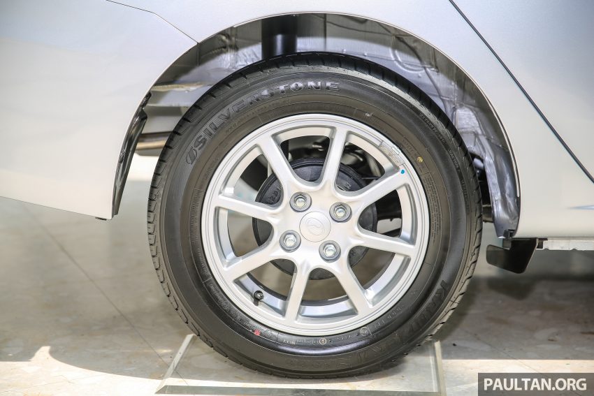 Perodua Bezza –  variant-by-variant equipment list 519907