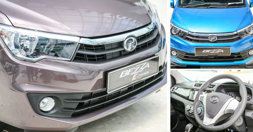Perodua Bezza –  variant-by-variant equipment list 520214