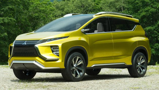 Crossover 7 tempat duduk Mitsubishi akan masuk fasa pengeluaran tahun 2017; versi Nissan akan cabar BR-V