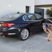 G30 BMW 5 Series unveiled – market debut in Feb 2017