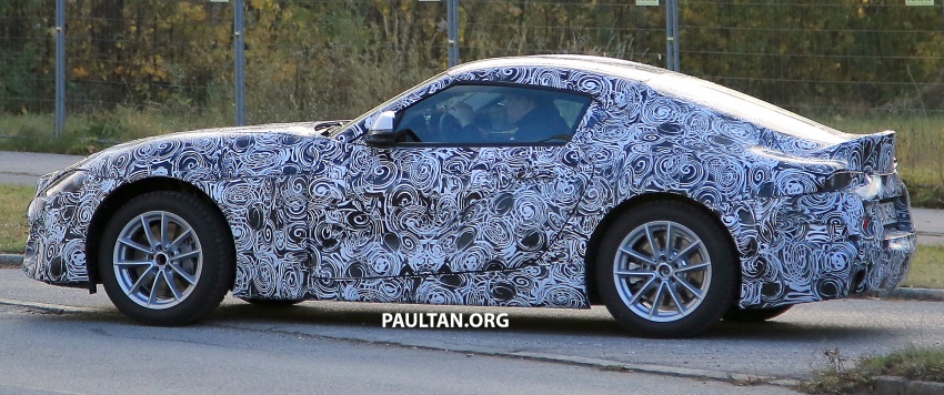 SPYSHOTS: Toyota Supra loses some camouflage 585583