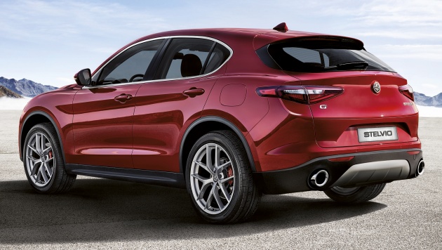 Alfa Romeo Stelvio First Edition – standard car shown